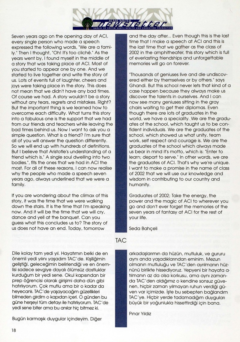digital library for international research archive alma mater newsletter no 16