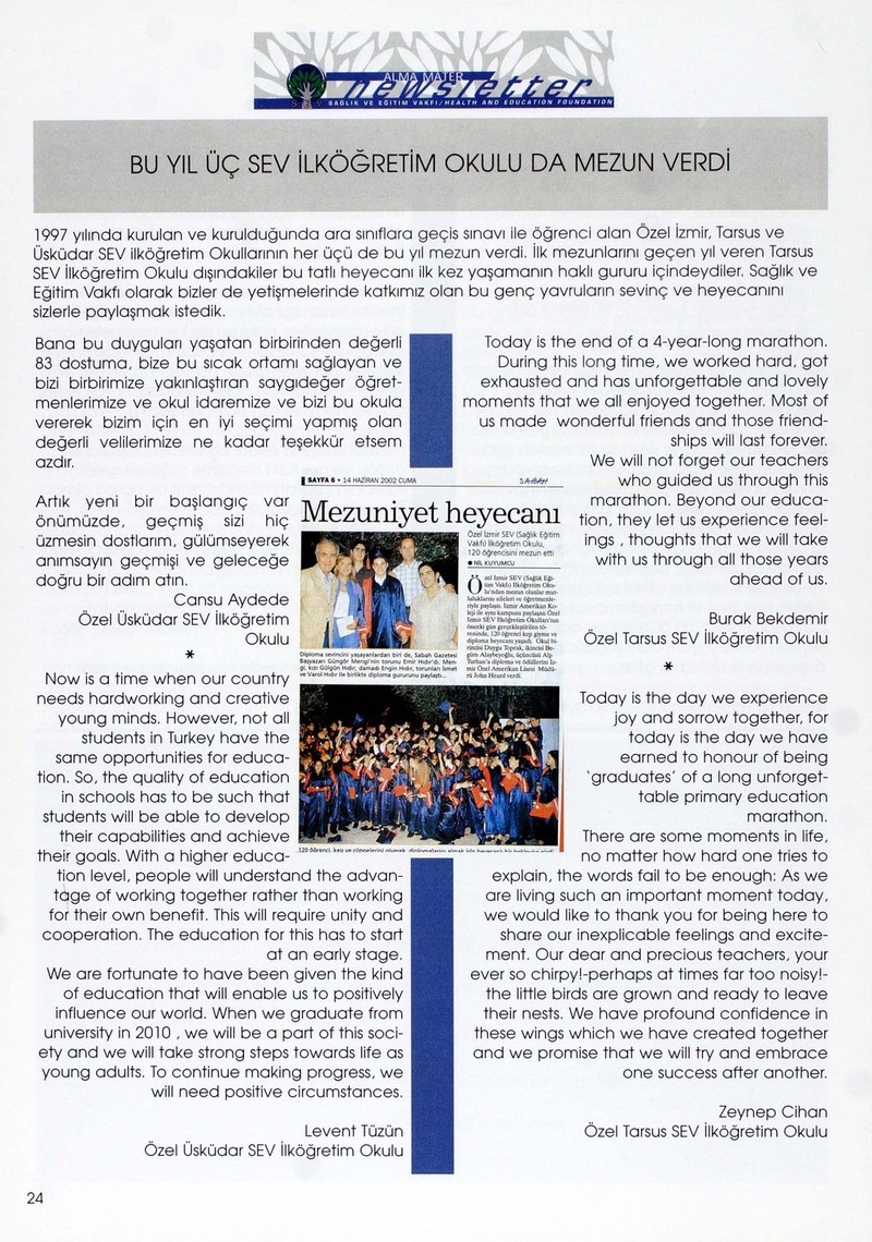 Alma Mater Newsletter No.16 picture