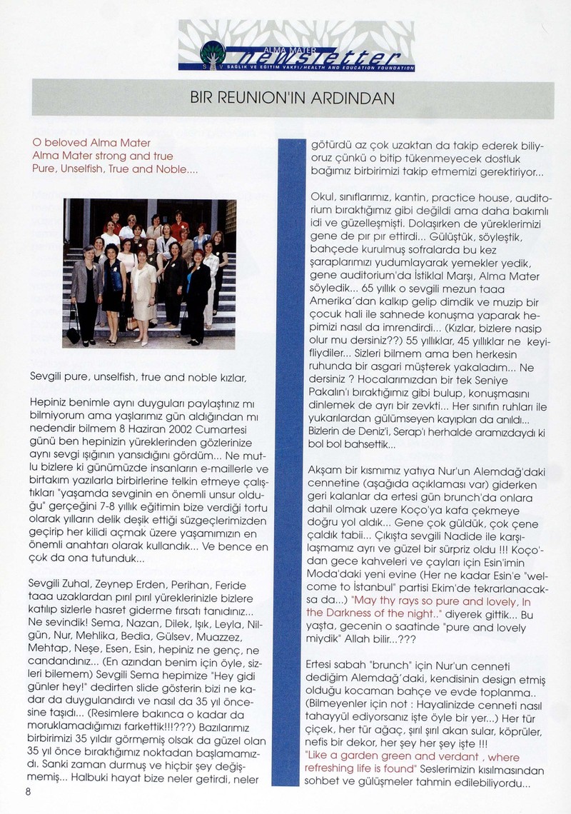 Alma Mater Newsletter No.16 picture