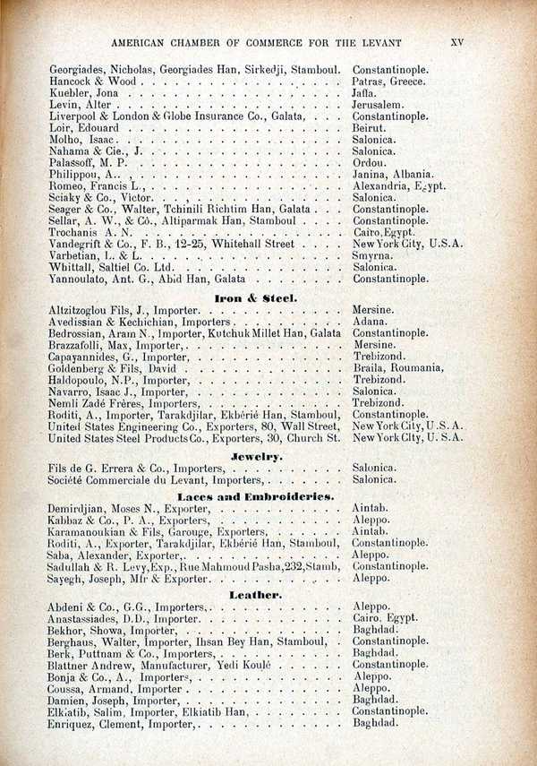 Digital Library for International Research Archive | Levant Trade Review: Volume II: Number 1