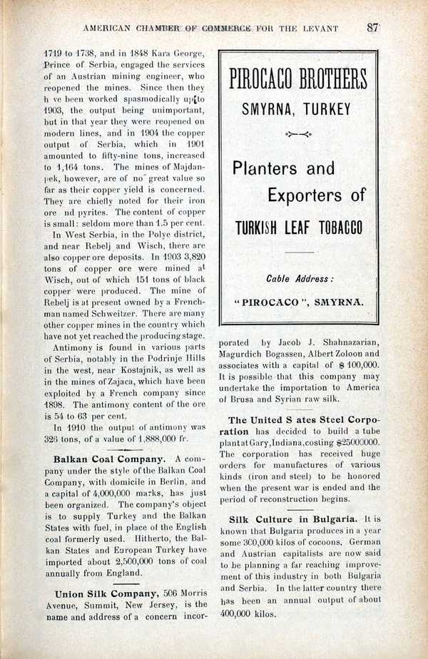 Digital Library For International Research Archive Levant Trade Review Volume 6 Number 1